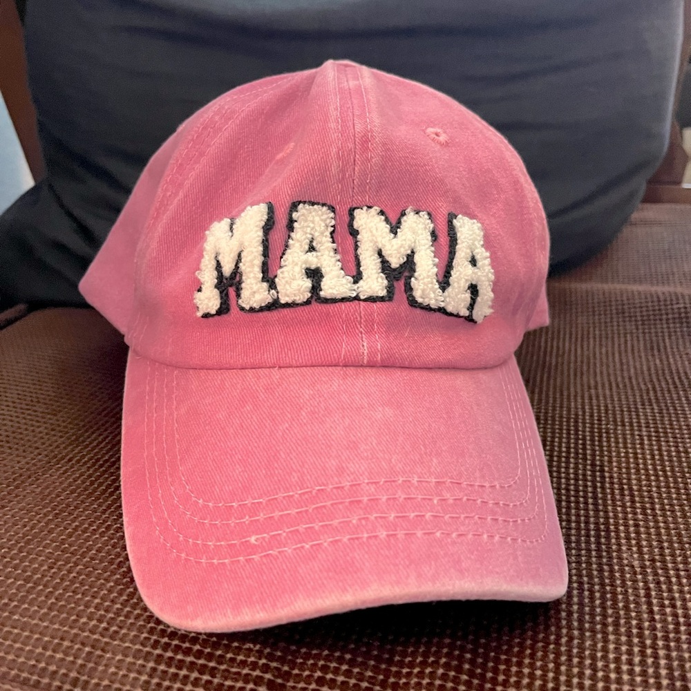 Pink 'MAMA' Women’s Baseball Cap